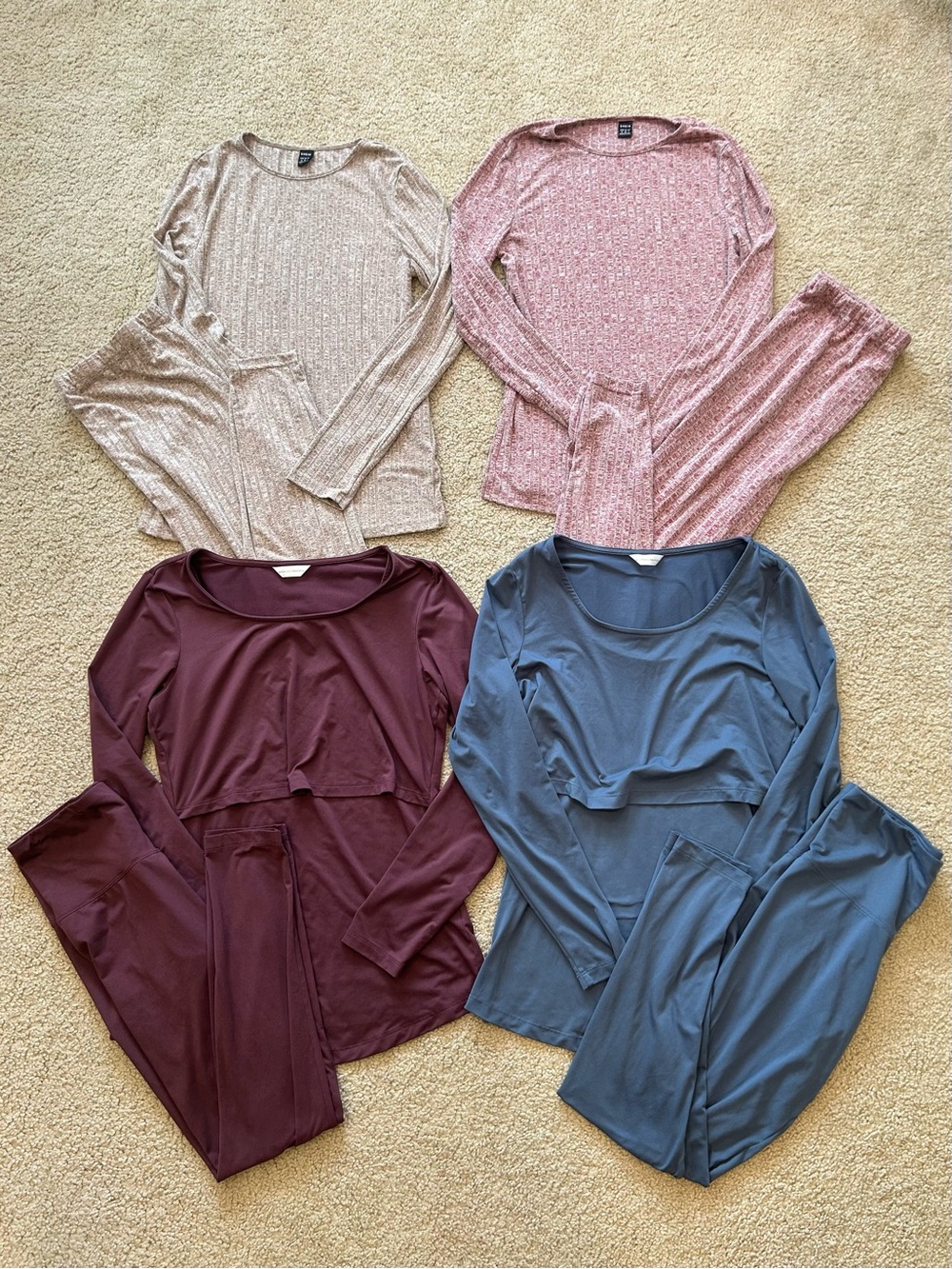 Women’s Postpartum/Nursing Lounge Sets Size Medium